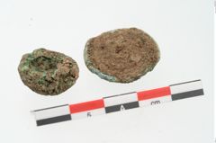 Etikett zu Bronzeknopf (NHMW-PRAE-085776)